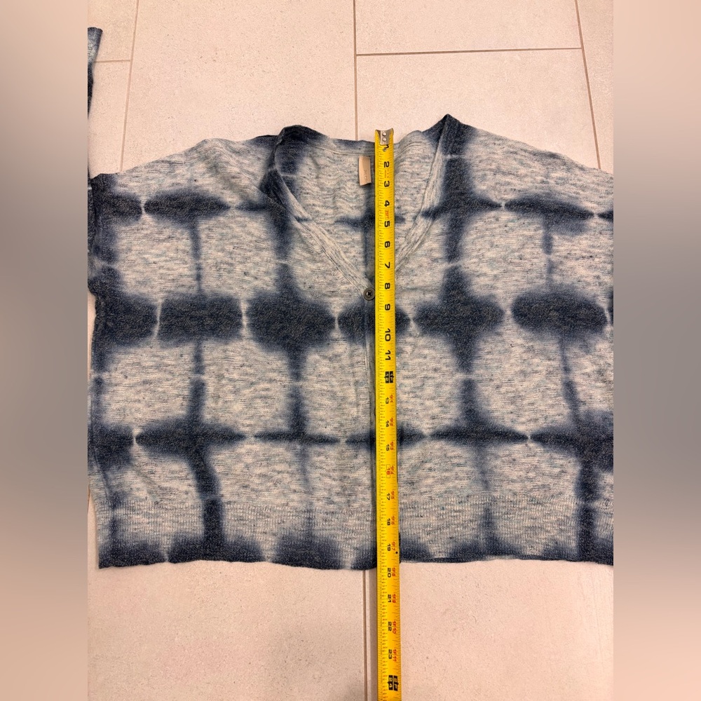 Pilcro Shibori Lightweight Cardigan - Picture 4 of 8